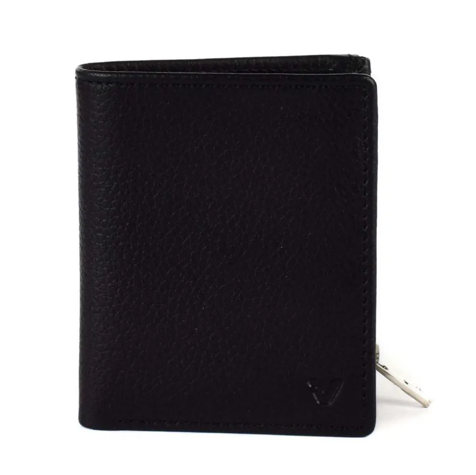 Portafoglio uomo piccolo Roncato Vesuvio 0025 Nero/Navy