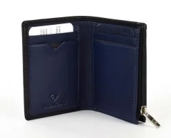 Portafoglio uomo piccolo Roncato Vesuvio 0025 Nero/Navy