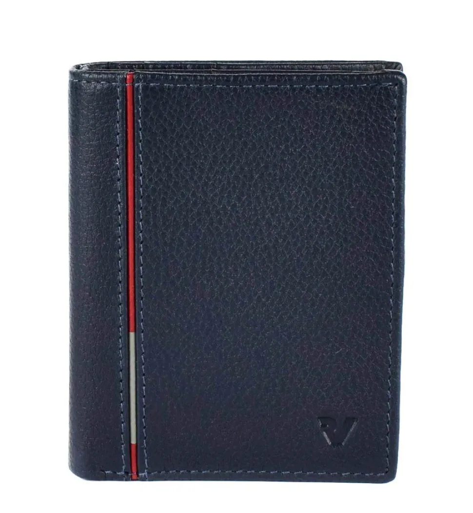 Portafoglio uomo piccolo Roncato Boston 2634 Navy