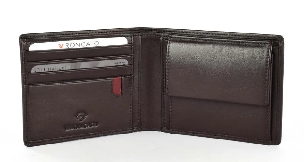 Portafoglio uomo piccolo Roncato Pascal 2927 Marrone