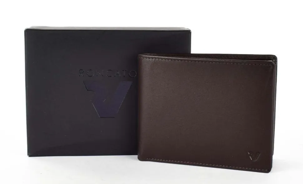 Portafoglio uomo piccolo Roncato Pascal 2927 Marrone