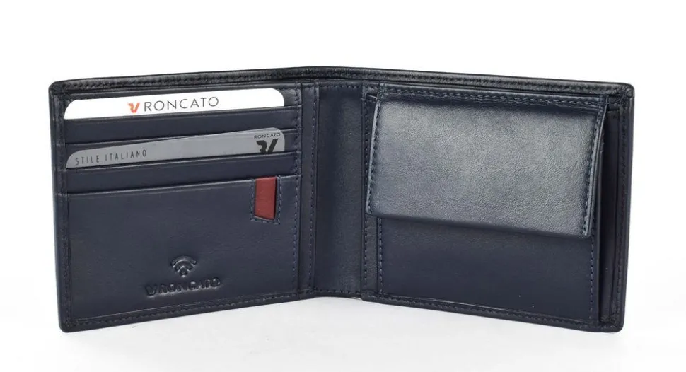 Portafoglio uomo piccolo Roncato Pascal 2927 Blu