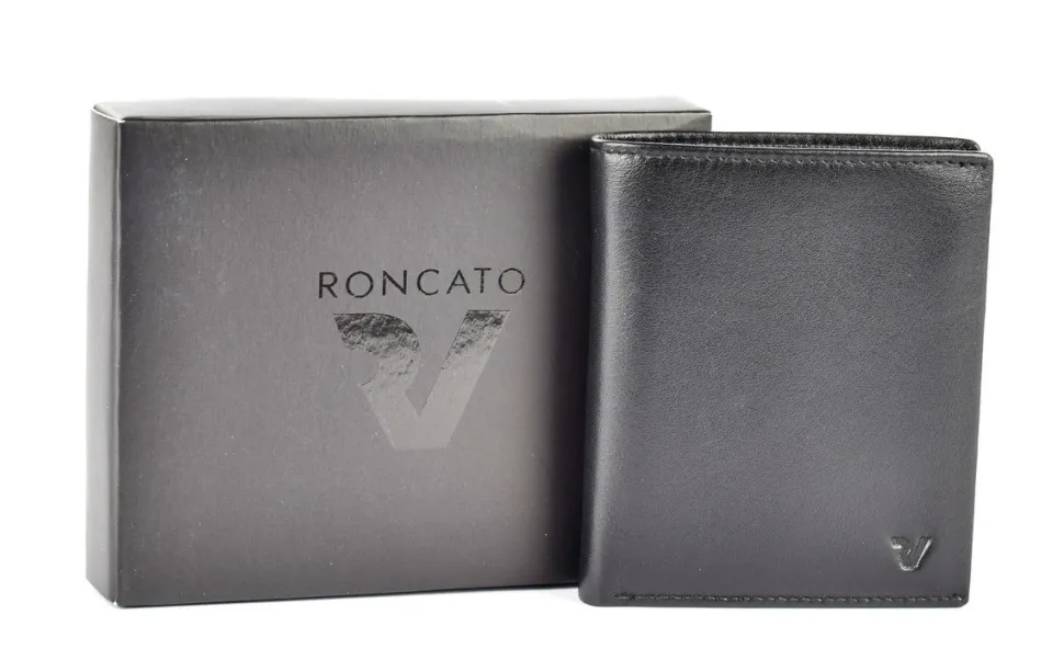 Portafoglio uomo piccolo Roncato Pascal 2910 Nero
