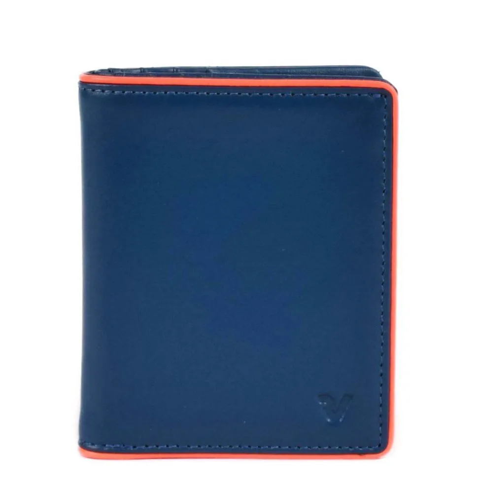 Portafoglio uomo piccolo Roncato Iron 4.0 714 Denim