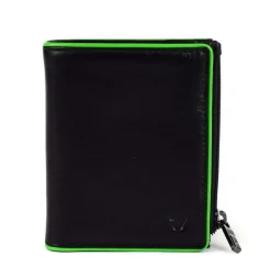 Portafoglio uomo piccolo Roncato Iron 4.0 713 Nero/Verde