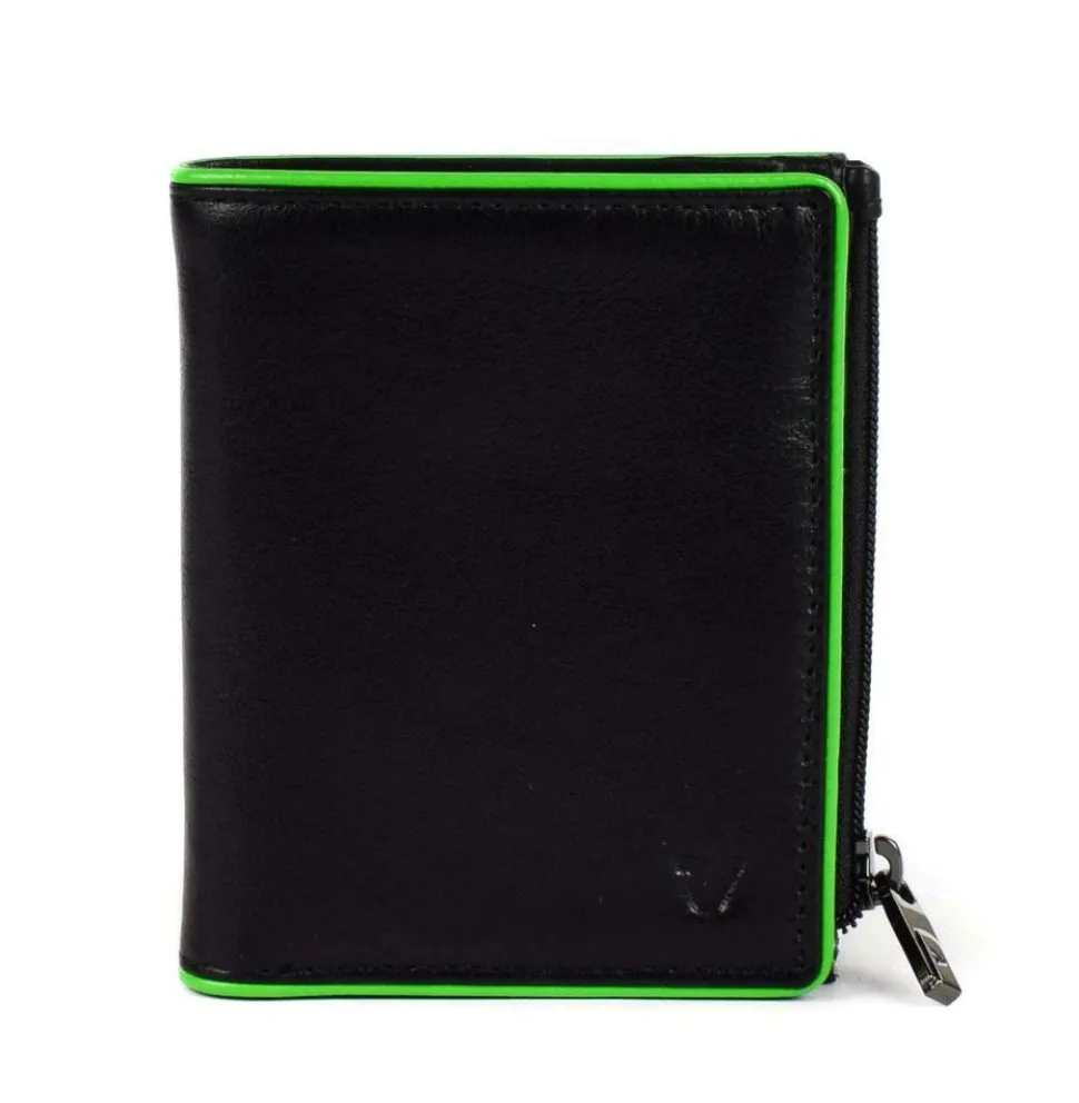 Portafoglio uomo piccolo Roncato Iron 4.0 713 Nero/Verde