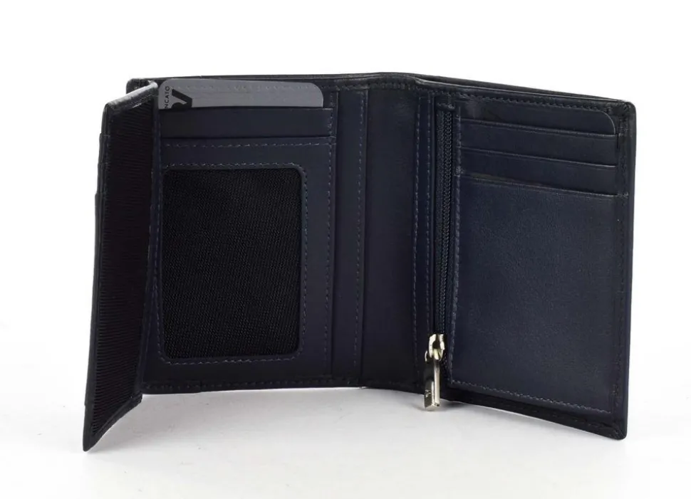 Portafoglio uomo piccolo Roncato Manhattan 646 Navy