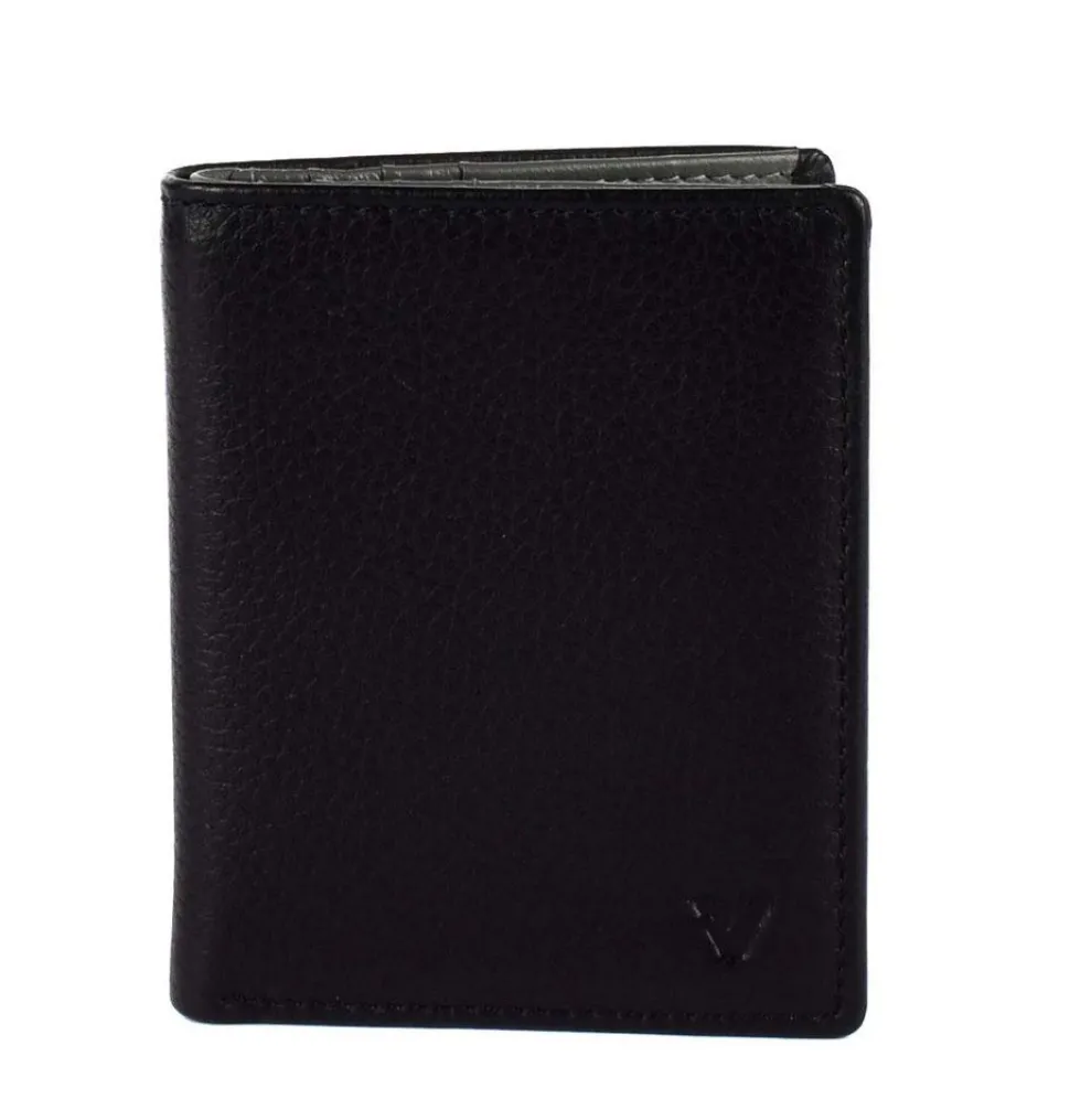 Portafoglio uomo piccolo Roncato Vesuvio 0024 Nero/Antracite