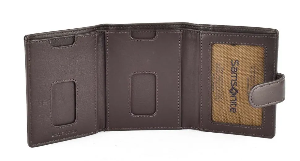 Portafoglio uomo piccolo Samsonite Attack 2 SLG 149 Marrone