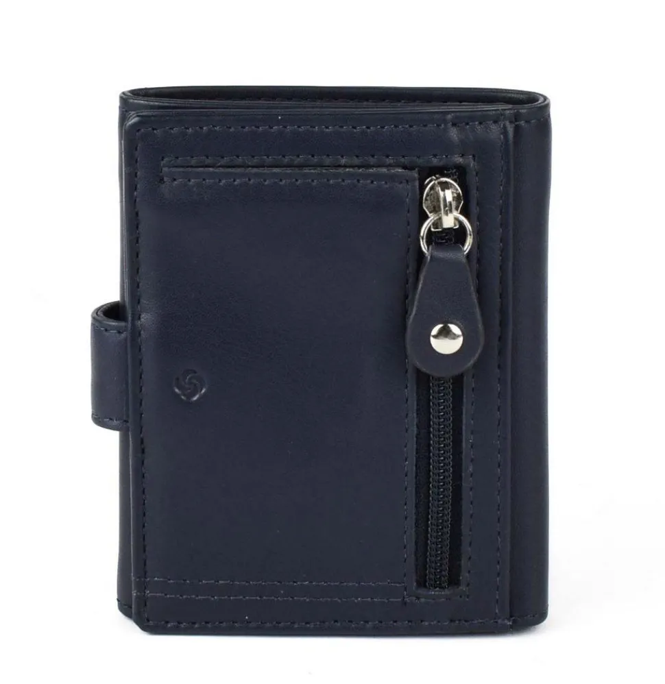 Portafoglio uomo piccolo Samsonite Attack 2 SLG 149 Blu