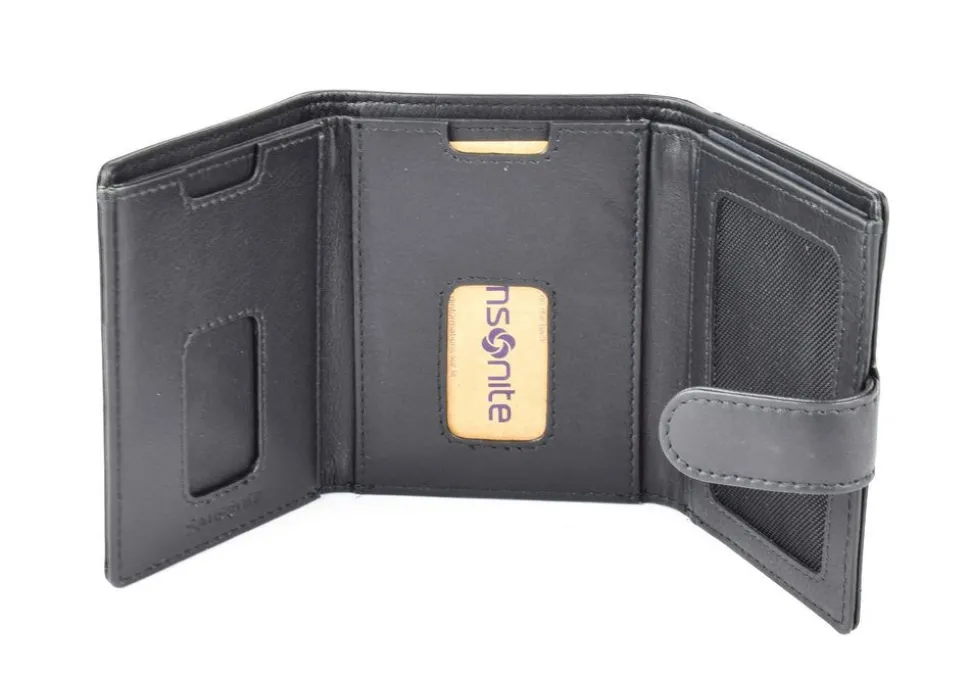 Portafoglio uomo piccolo Samsonite Attack 2 SLG 149 Nero