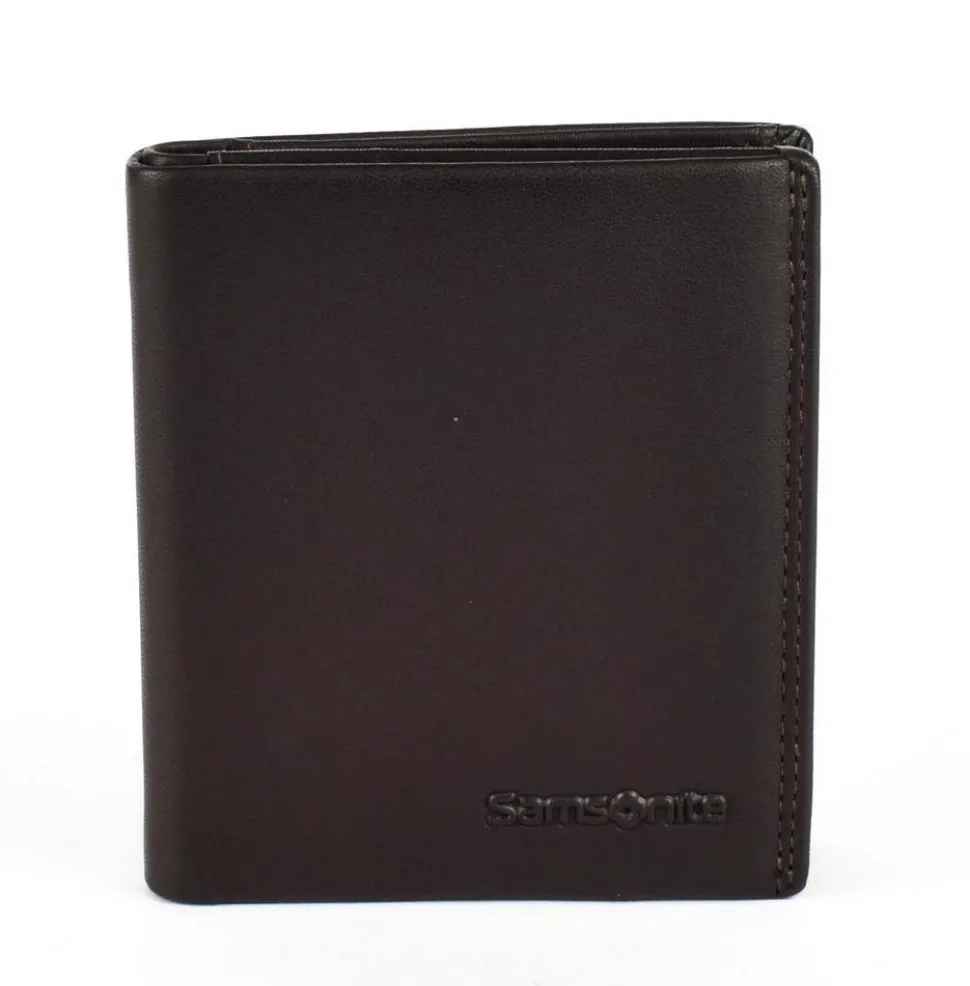 Portafoglio uomo piccolo Samsonite Attack 2 SLG 124 Marrone
