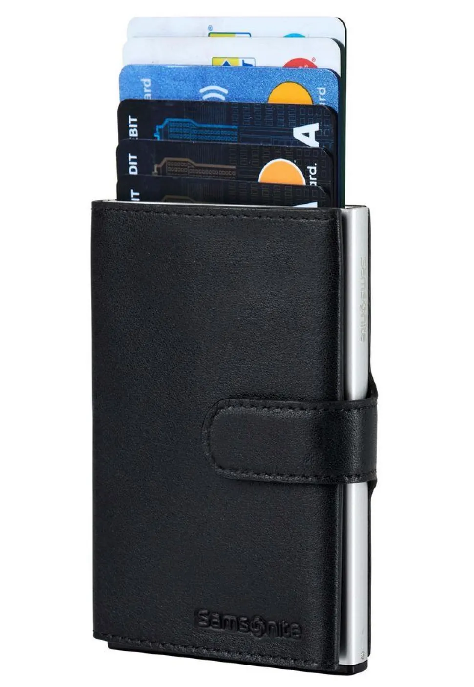 Portafoglio uomo piccolo Samsonite Alu Fit Nero