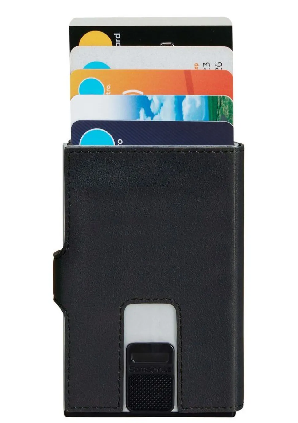 Portafoglio uomo piccolo Samsonite Alu Fit Nero