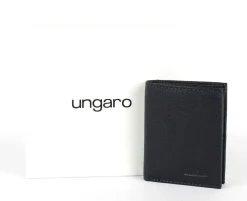 Portafoglio uomo piccolo sottile Ungaro Montpellier 09 Blu