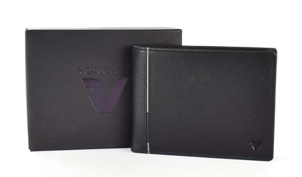 Portafoglio uomo Roncato Boston 2630 Nero