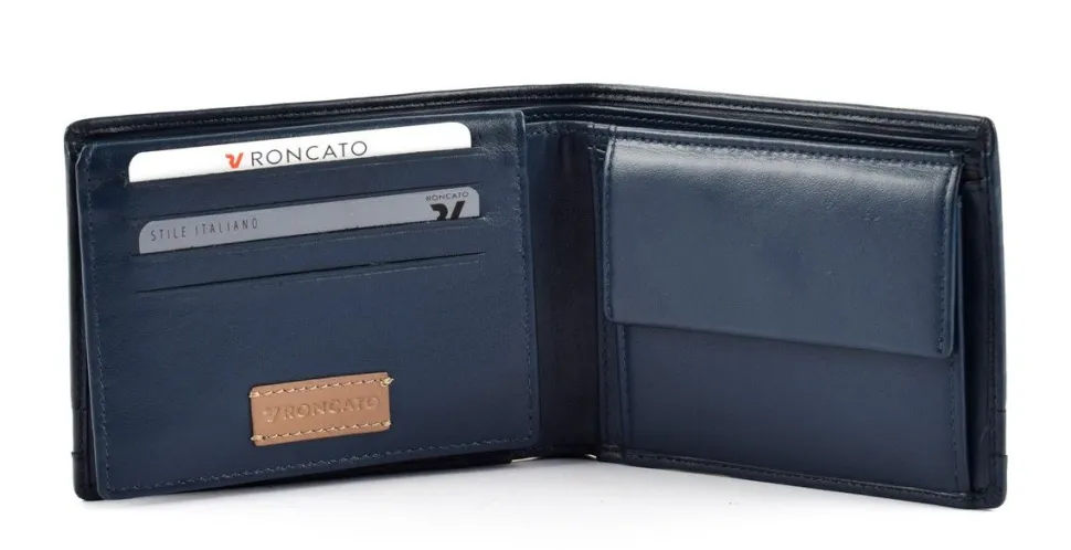 Portafoglio uomo Roncato Rio 2220 Blu