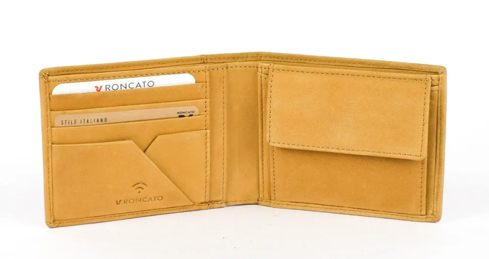Portafoglio uomo Roncato Salento 1231 Camel