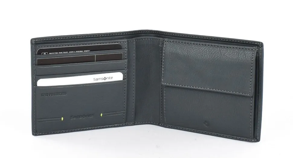 Portafoglio uomo Samsonite Simpla SLG 015 Grigio