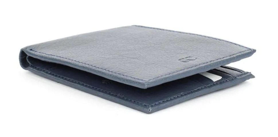 Portafoglio uomo sottile Gianfranco Corti Wild 4409 Navy