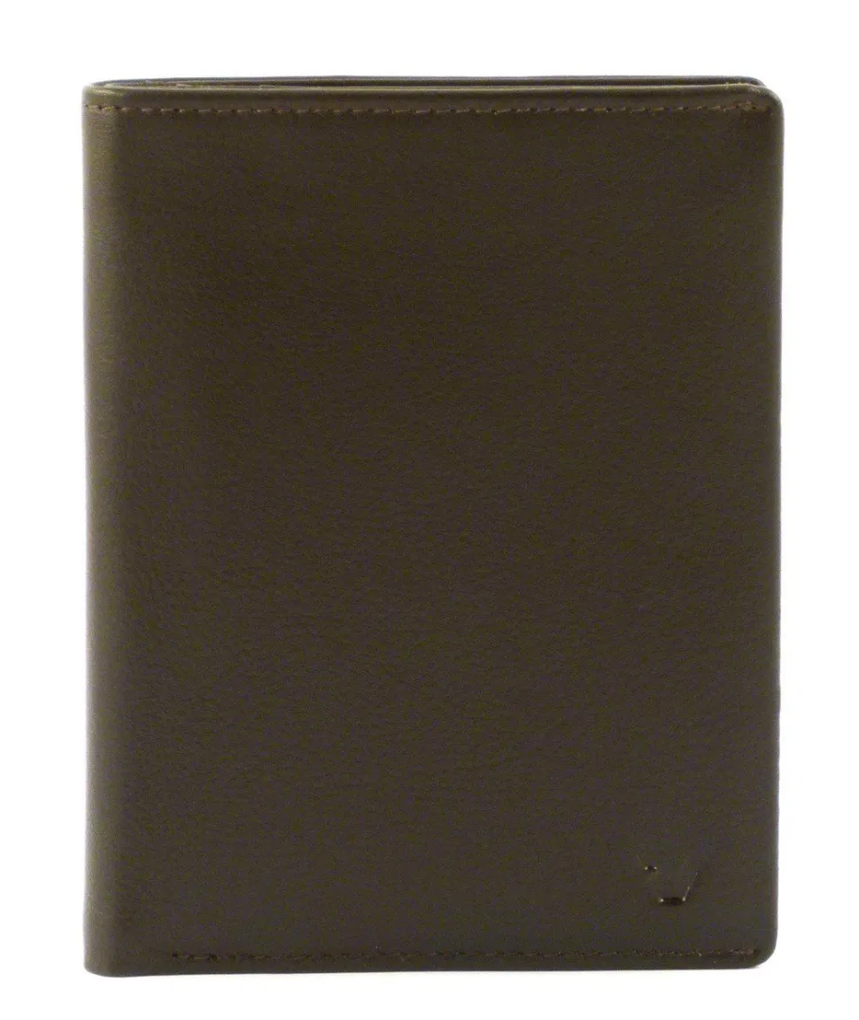 Portafoglio uomo sottile in pelle Roncato Pascal 2905 marrone