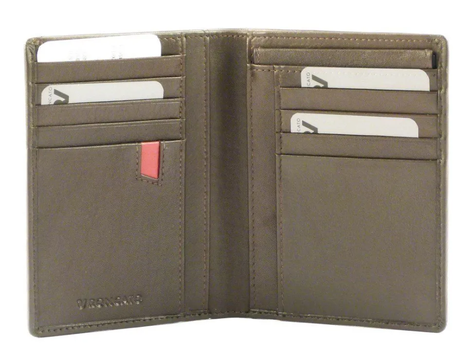 Portafoglio uomo sottile in pelle Roncato Pascal 2905 marrone