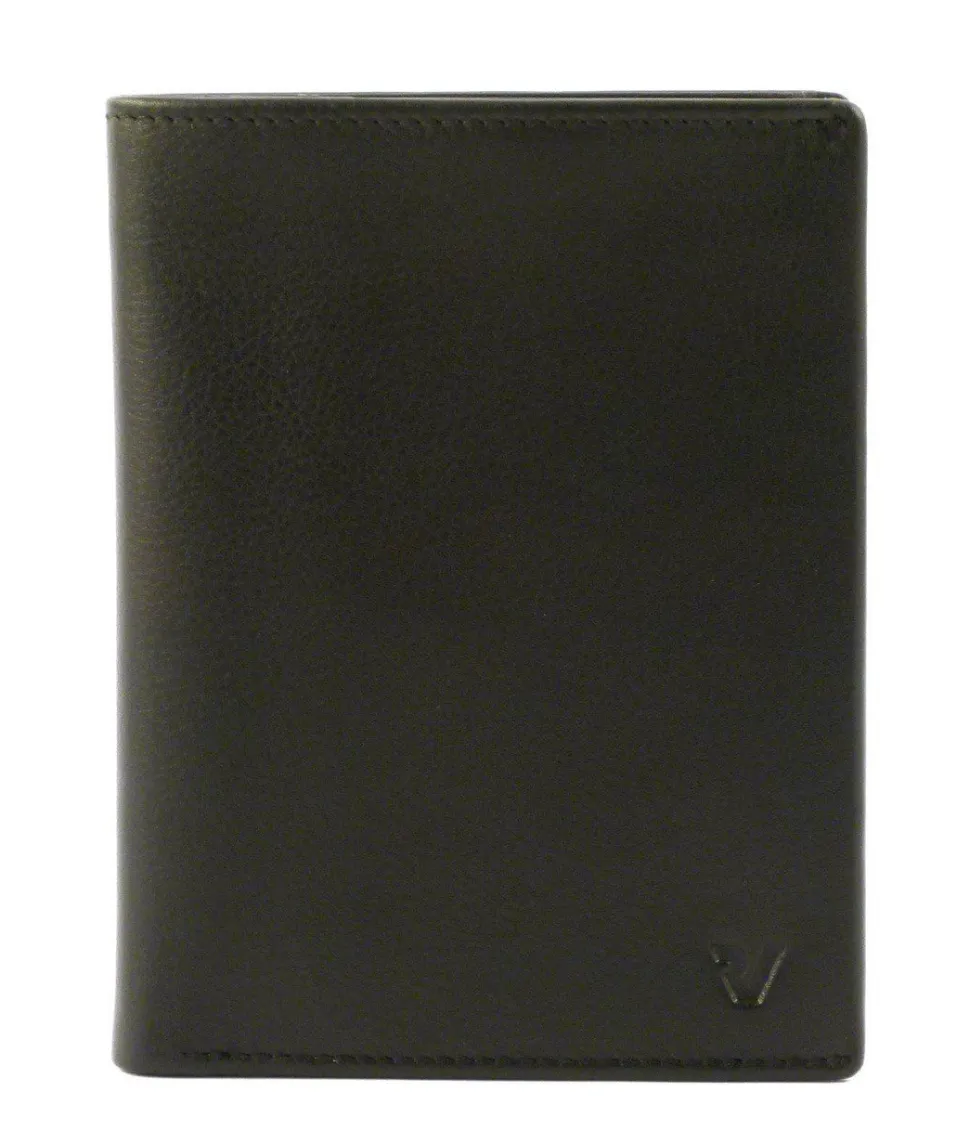 Portafoglio uomo sottile in pelle Roncato Pascal 2905 nero