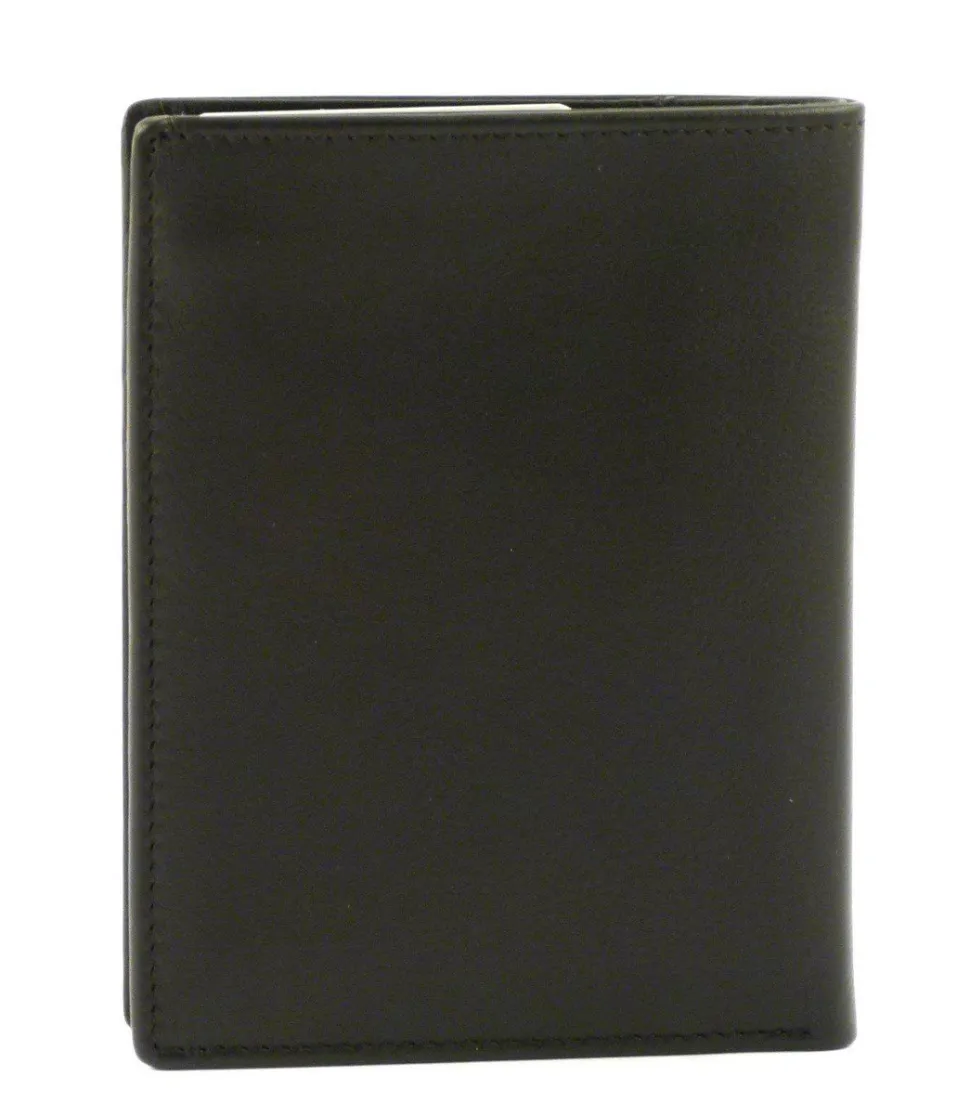 Portafoglio uomo sottile in pelle Roncato Pascal 2905 nero