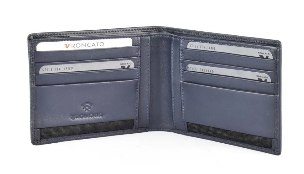 Portafoglio uomo sottile Roncato Manhattan 642 Navy