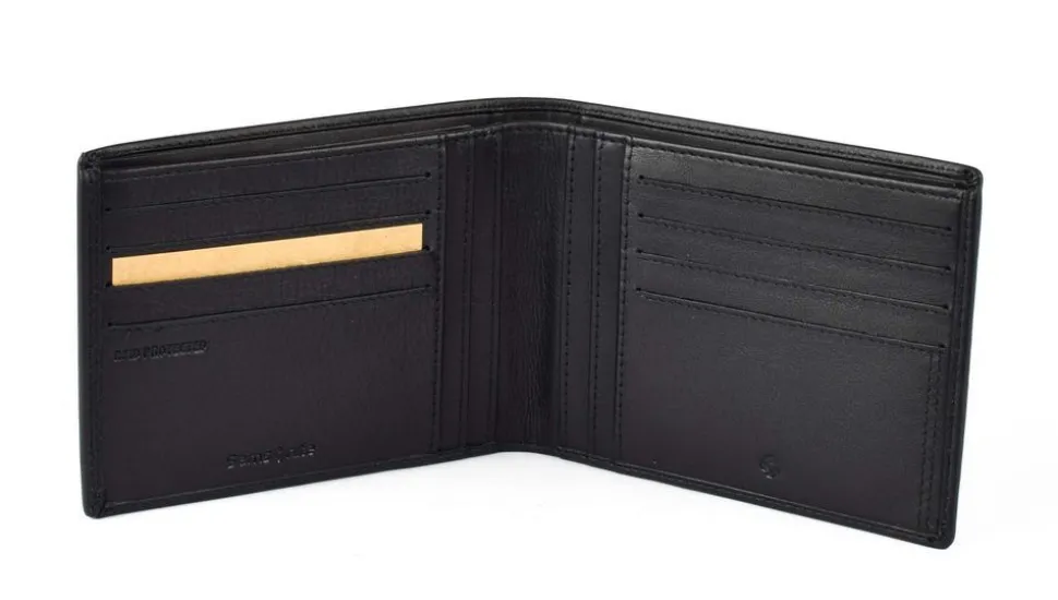 Portafoglio uomo sottile Samsonite Attack 2 SLG 005 Nero