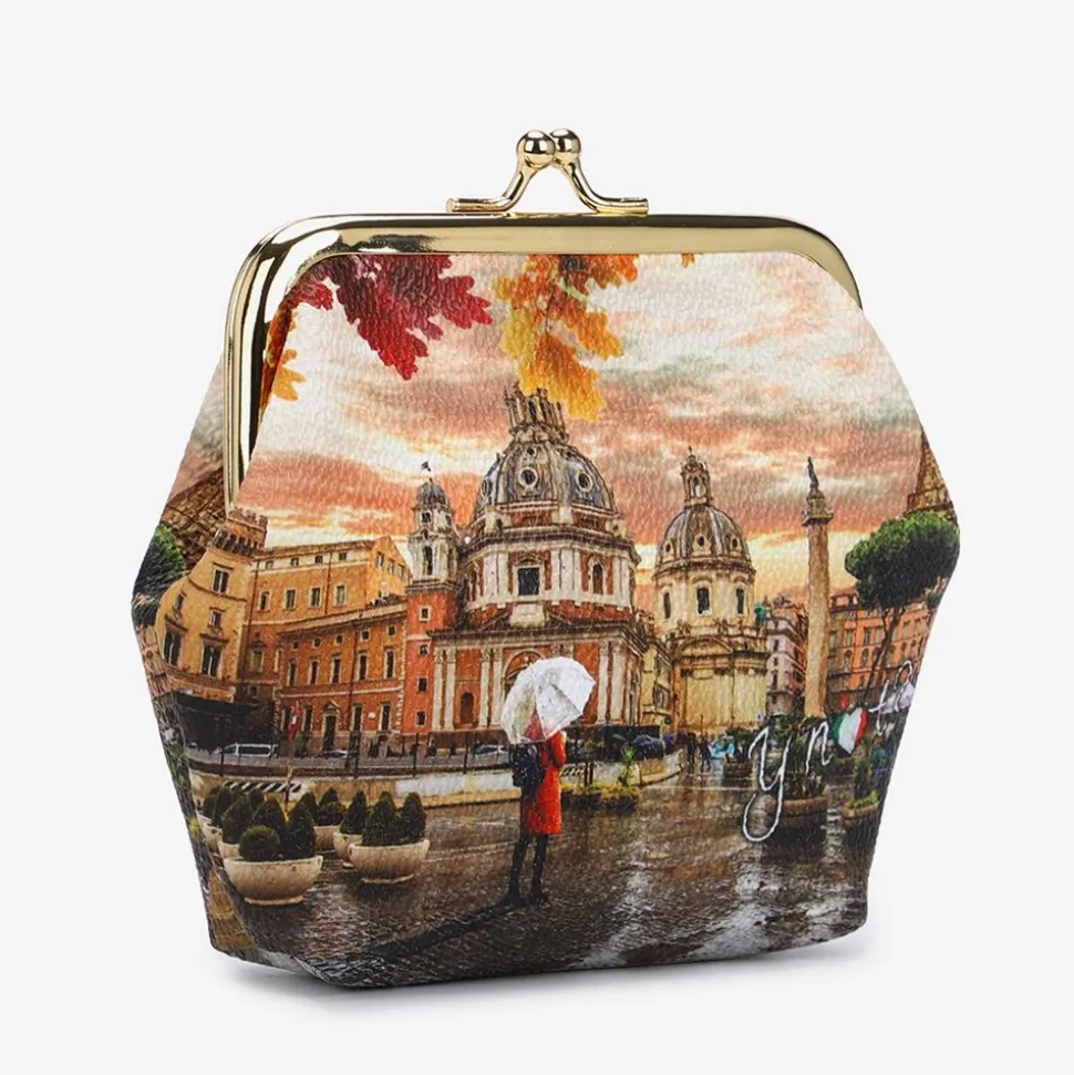 Porta monete donna Ynot? 586 Rome Raining