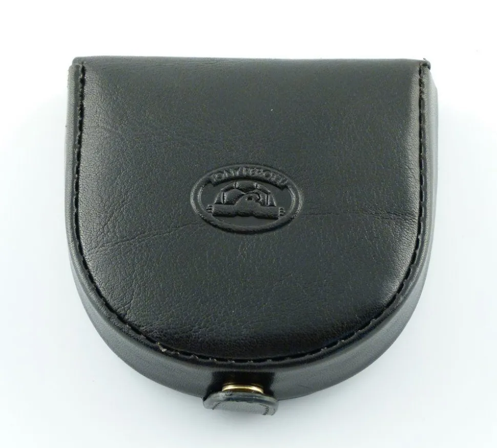 Portamonete tacco in cuoio Tony Perotti art 1196 nero