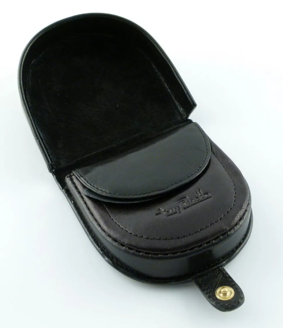 Portamonete tacco in cuoio Tony Perotti art 1196 nero