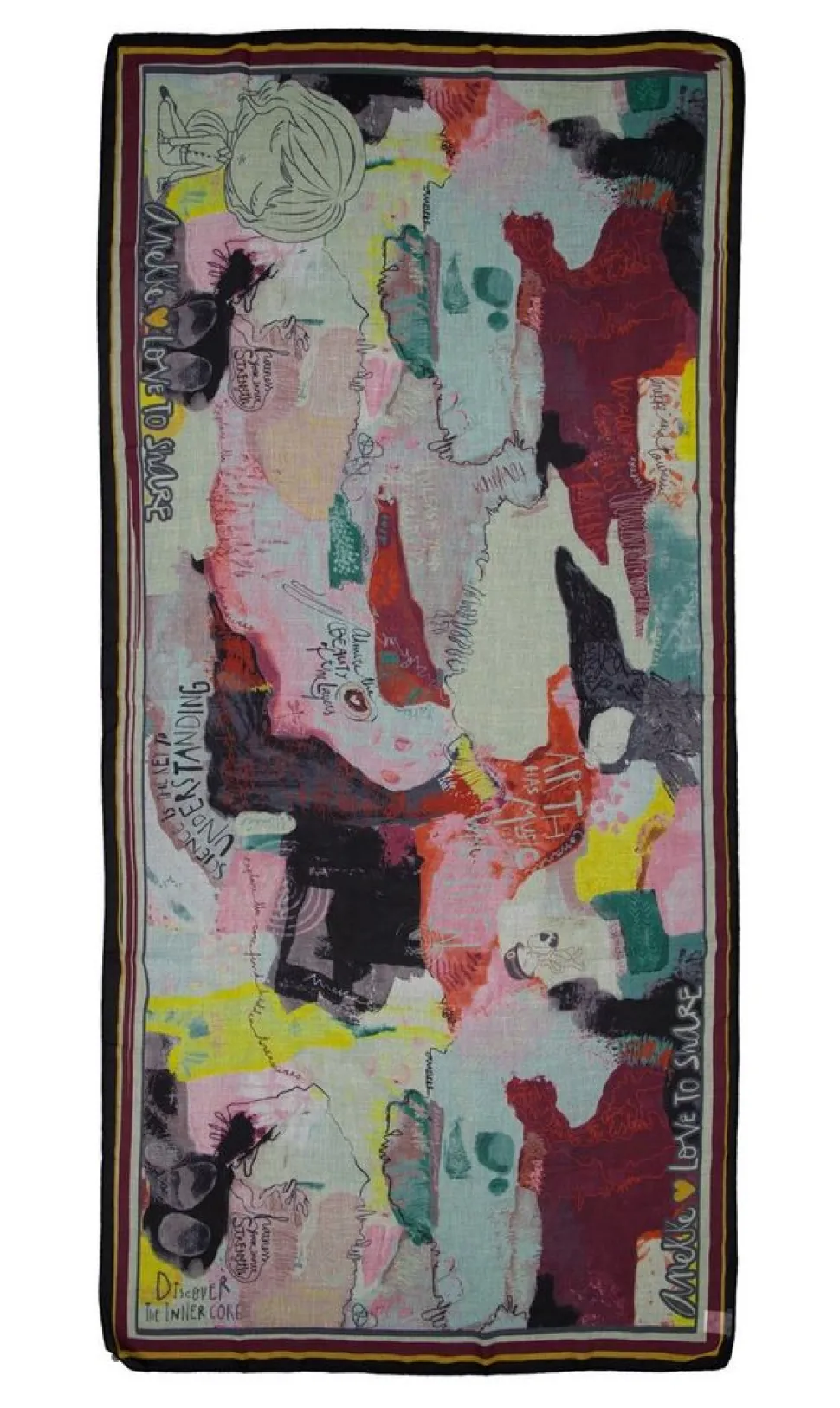 Sciarpa Anekke Core multicolor 39480-051