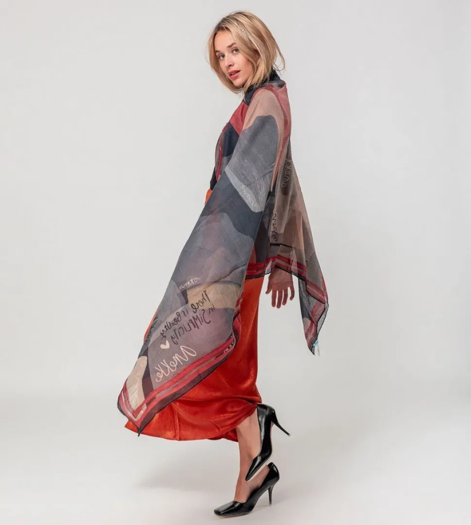 Sciarpa Anekke Dreamverse multicolor 39470-061