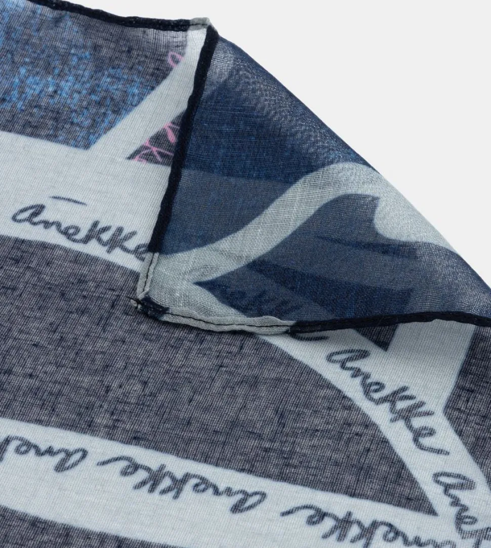 Sciarpa Anekke Nature Blu 39470-042