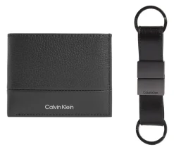 Set regalo Portafoglio e Portachiavi Calvin Klein Nero