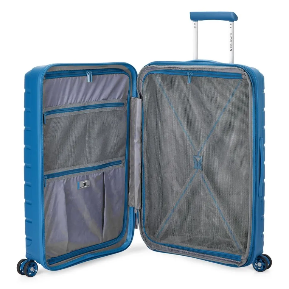 Set 3 Trolley espandibili Roncato B-Flying Denim