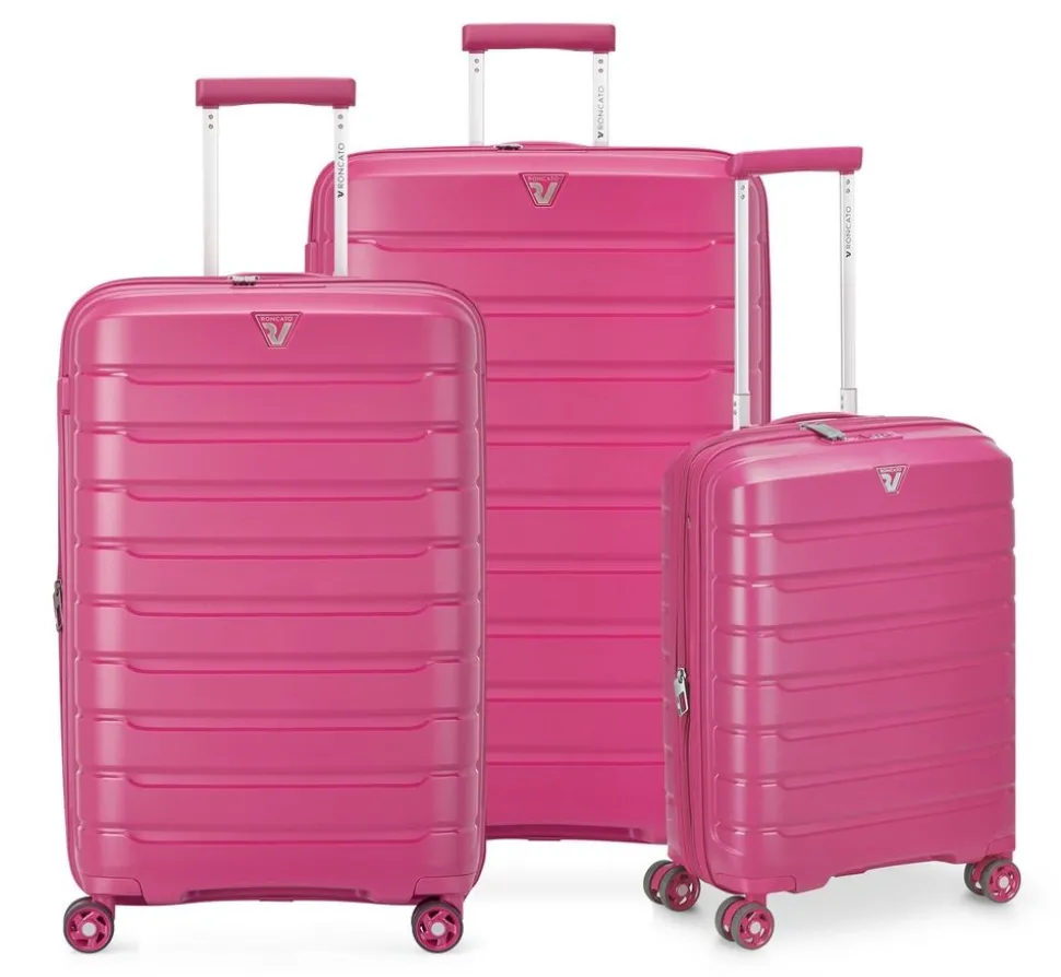 Set 3 Trolley espandibili Roncato B-Flying Magenta