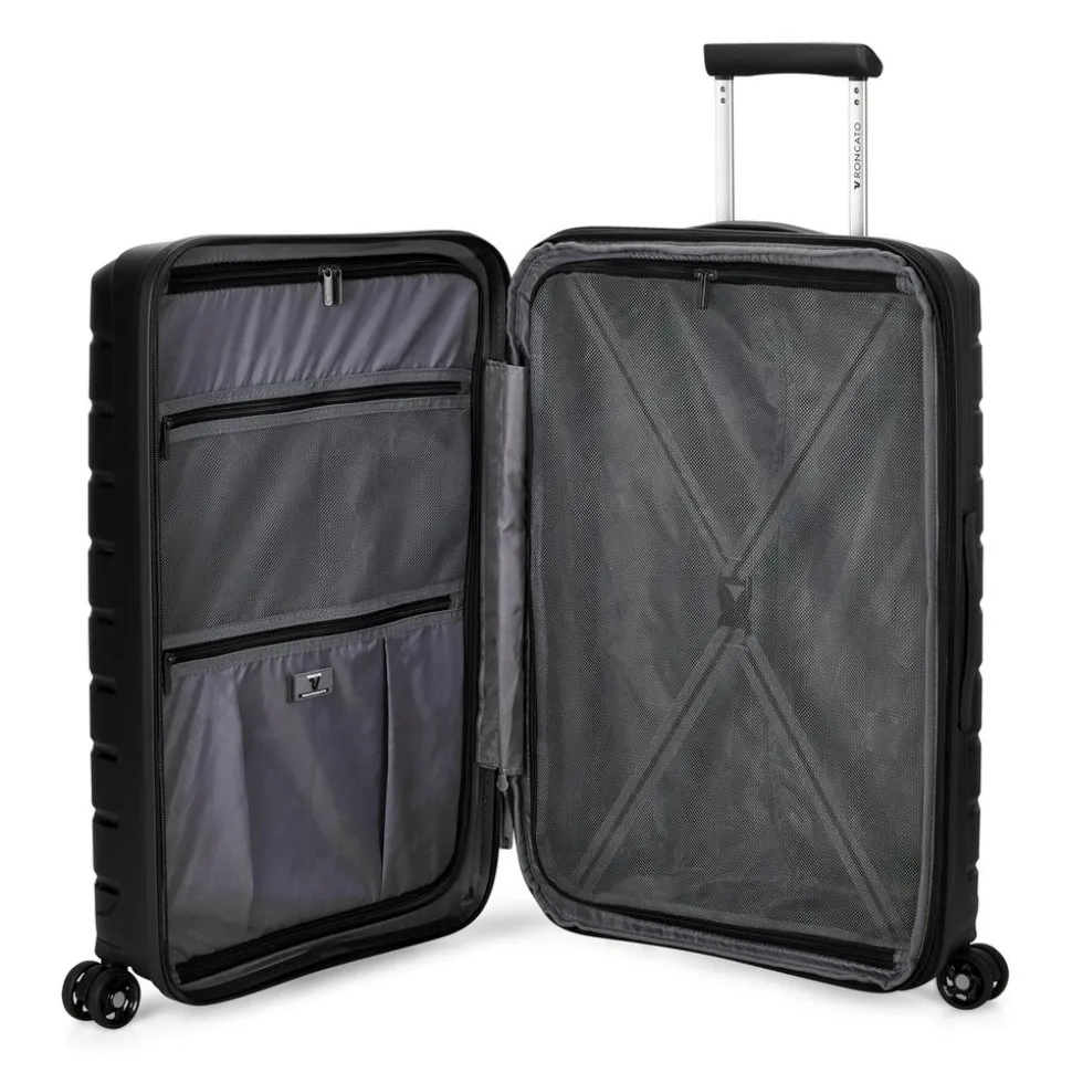 Set 3 Trolley espandibili Roncato B-Flying Nero