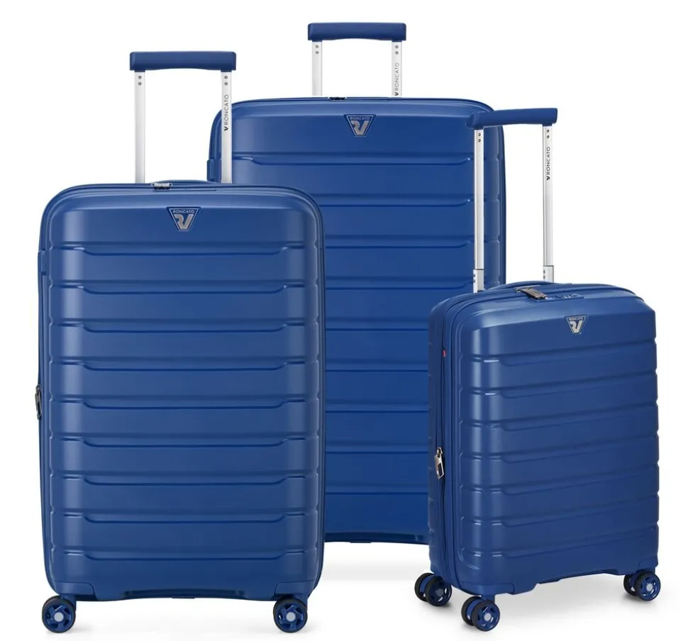 Set 3 Trolley espandibili Roncato B-Flying Blu Notte