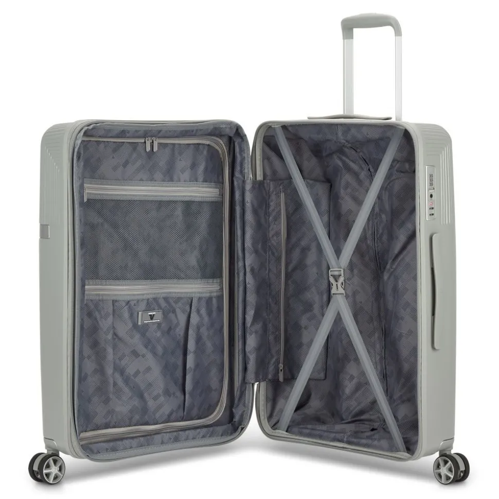 Set 3 Trolley espandibili Roncato AirGlam Grigio Perla