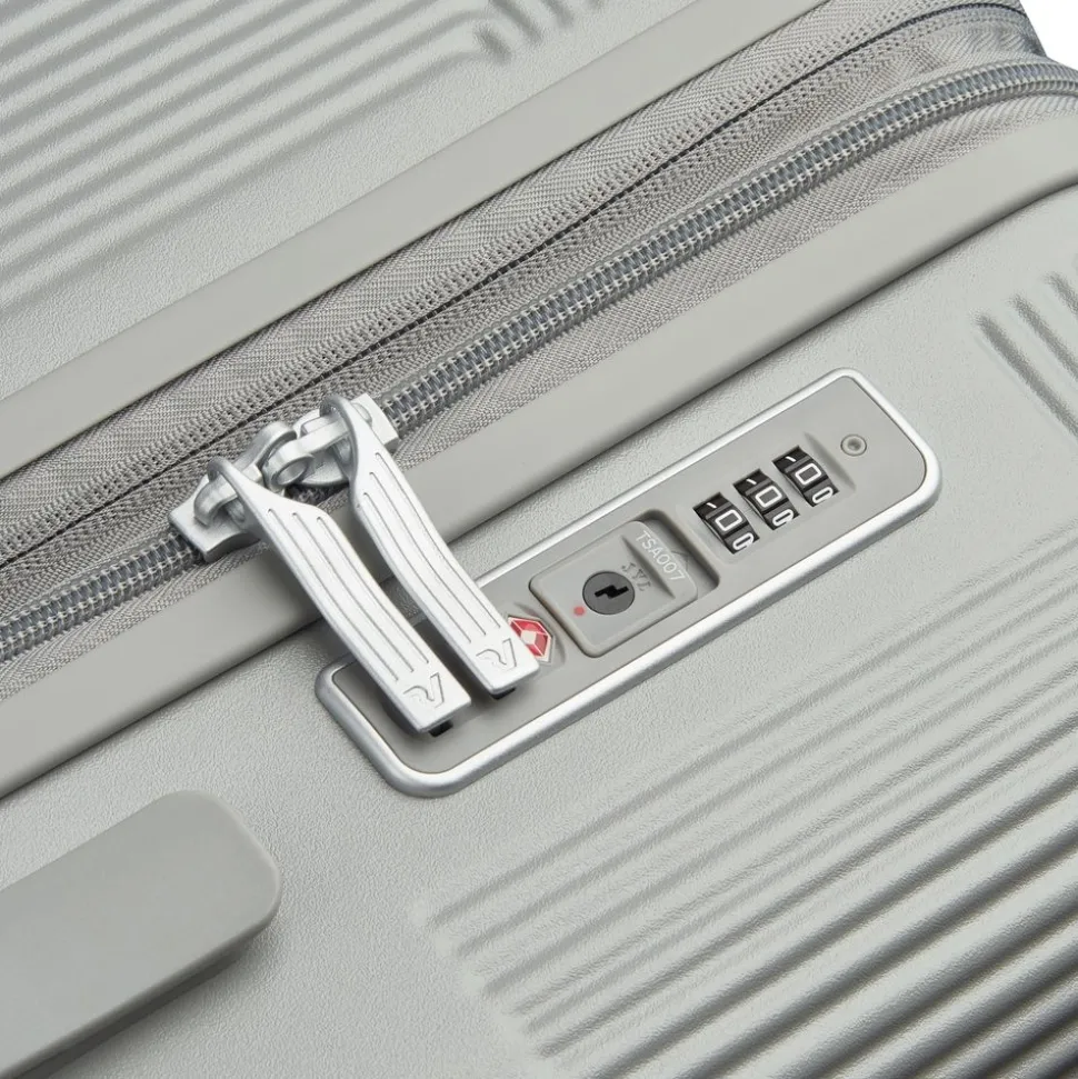 Set 3 Trolley espandibili Roncato AirGlam Grigio Perla