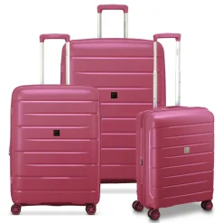 Set 3 Trolley MODO by Roncato Starlight 3.0 Burgundy