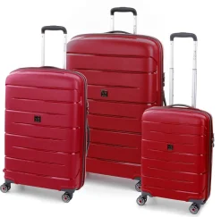 Set 3 Trolley MODO by Roncato Starlight 2.0 rosso