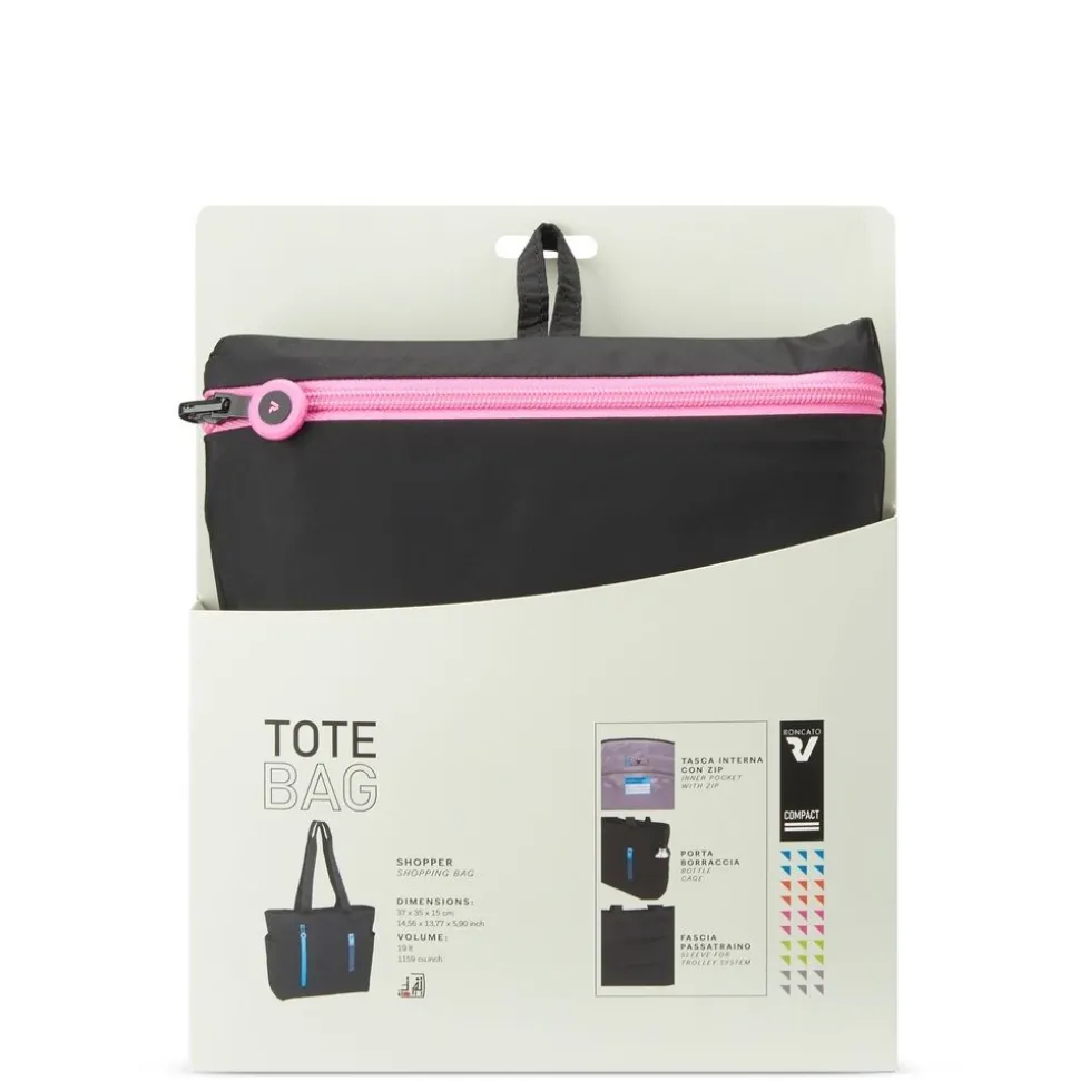 Shopper bag pieghevole Roncato Compact 2013 Rosa