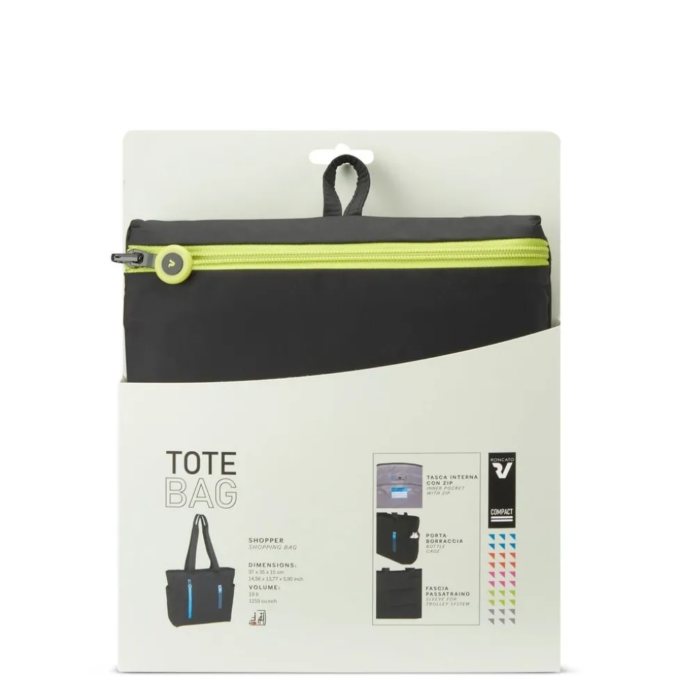 Shopper bag pieghevole Roncato Compact 2013 Cyber Lime