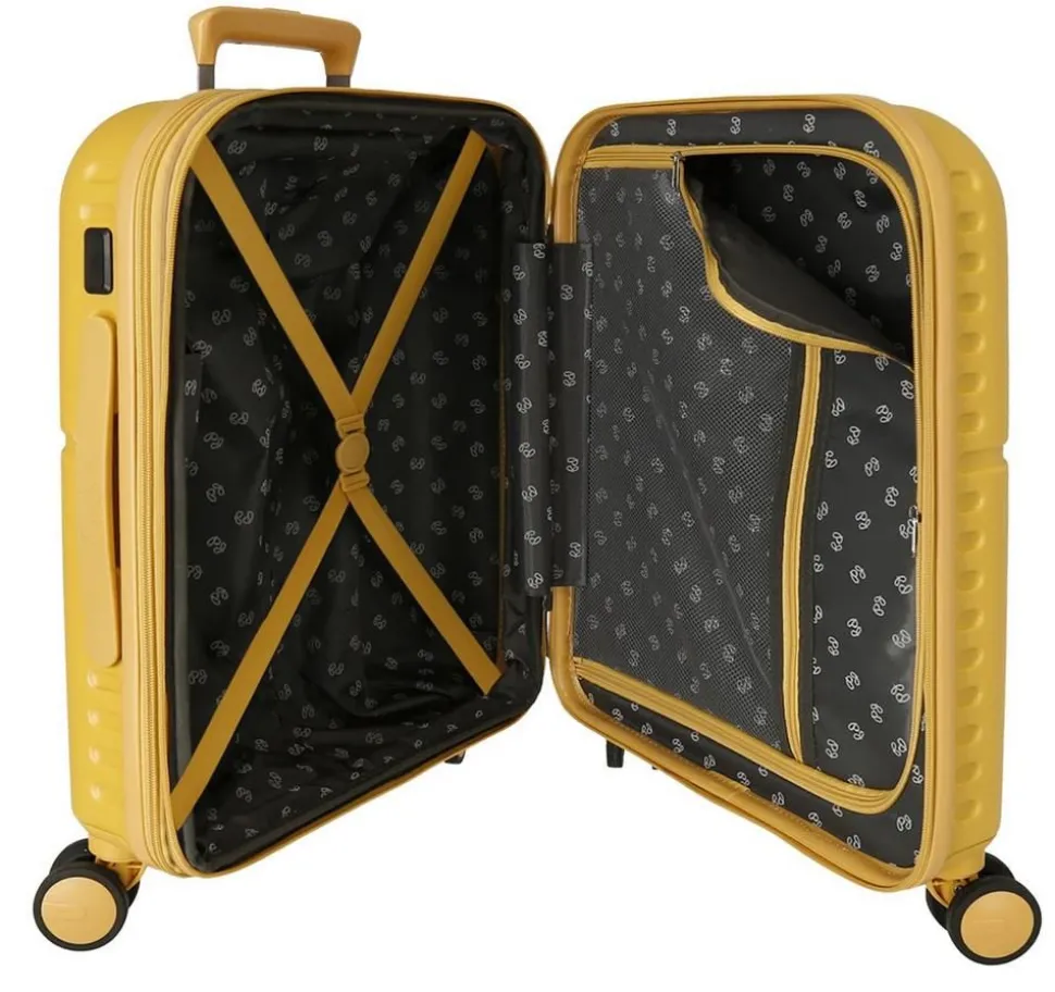 Trolley cabina espandibile Pepe Jeans Highlight Ocra
