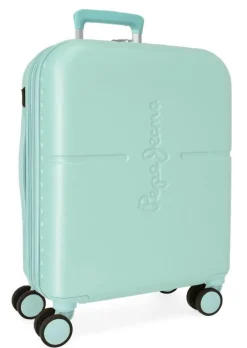 Trolley cabina espandibile Pepe Jeans Highlight Turchese