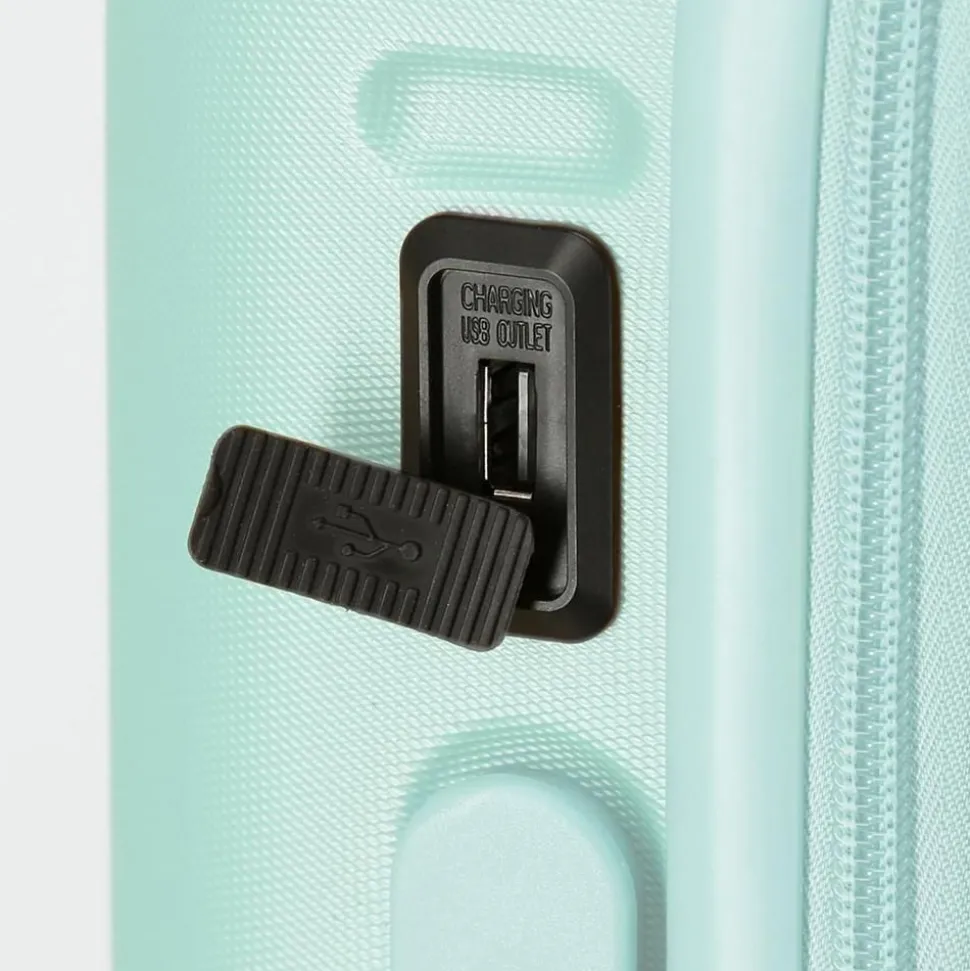 Trolley cabina espandibile Pepe Jeans Highlight Turchese